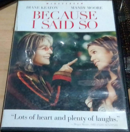 Because I Said So. Película Original Usado. Qqb. 