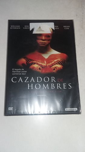 Dvd Original Cazador De Hombres- Petersen Mann Cox - Sellada