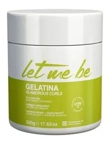 Let Me Be Gelatina Capilar Cachos 500g