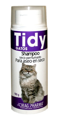 Tidy Gatos Shampoo Aseo En Seco 100g Gatos