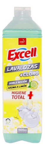 Lavalozas + Cloro Aroma Limon 1500cc Excell