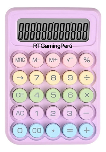 Calculadora Kawai Teclado Mecánico Pantalla Lcd 12 Dígitos