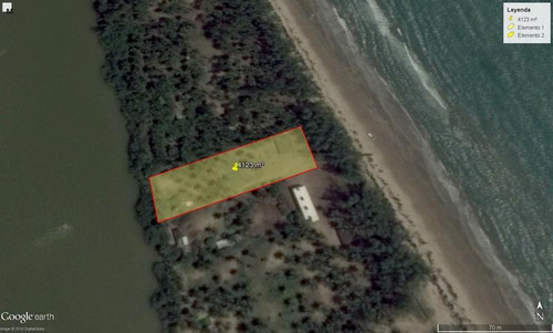 Venta De Terreno En La Playa Frente Al Mar Tuxpan Veracruz Con Palapa