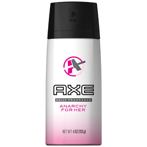 Axe Anarchy Cuerpo Spray Para Hombres 4 Oz Twin Pack