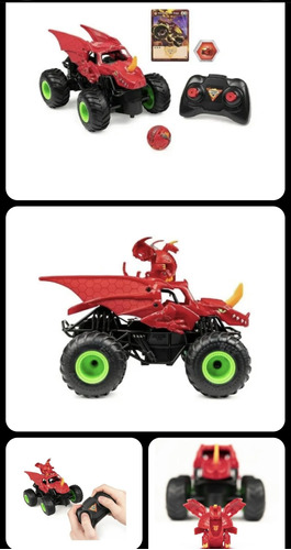 Monster Jam Control Remoto Oficial Dragonoid Exclusivo 1:24.