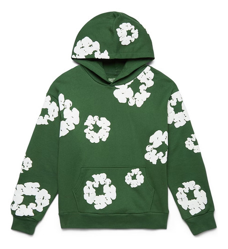 Buzo Denim Tears Original Talle L Verde Nuevo