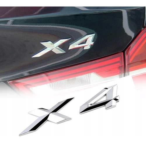 Emblema Letras Traseiro Bmw X4 Acessórios