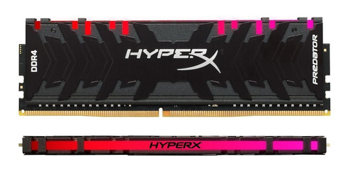 Memoria Ddr4 32gb 3000mhz 2x16gb Predator Hyperx Com Rgb 