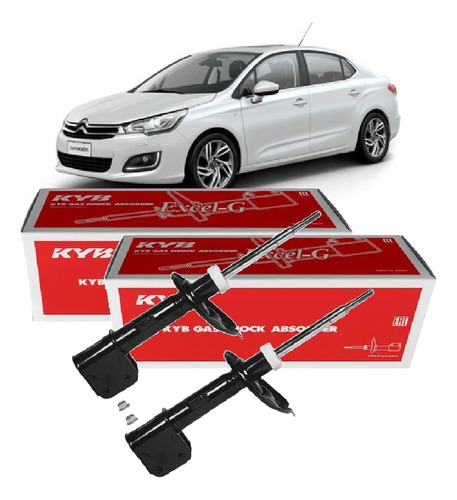 Par Amortecedor Dianteiro Citroen C4 Lounge 2014-2018 Kayaba