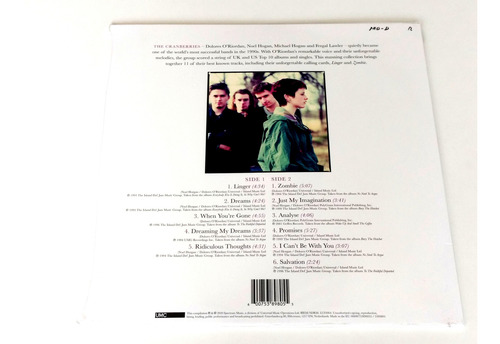 Vinilo The Cranberries Dreams The Collection Nuevo Sellado