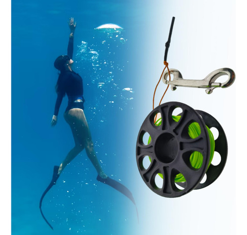 Carrete De De Buceo Carrete De De Buceo Para Bucear Verde