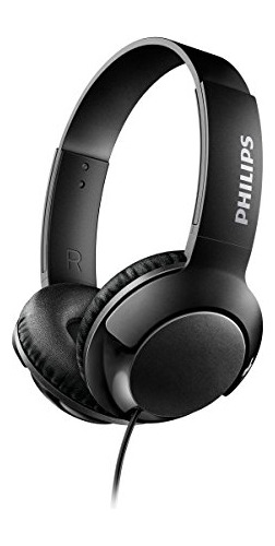 Auriculares Philips Bass+ On Ear - Negro