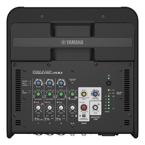 Yamaha Stagepas 200 Btr Bateria 5 Canais Bluetooth Portátil