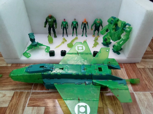 Linterna Verde Lote Figuras Y Vehículos Envio Gratis Mr34 