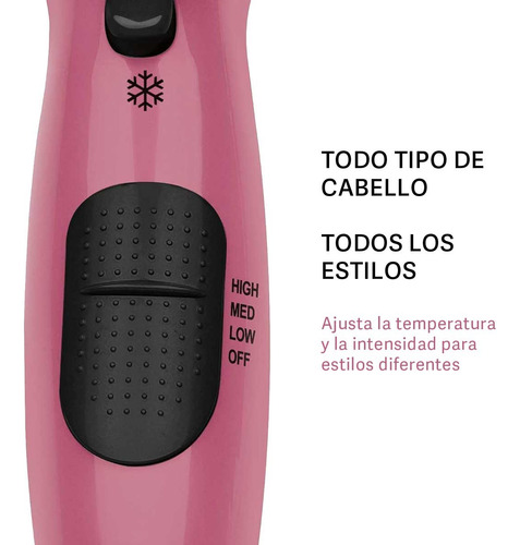 Secadora De Cabello Revlon Frizz Control 1875w