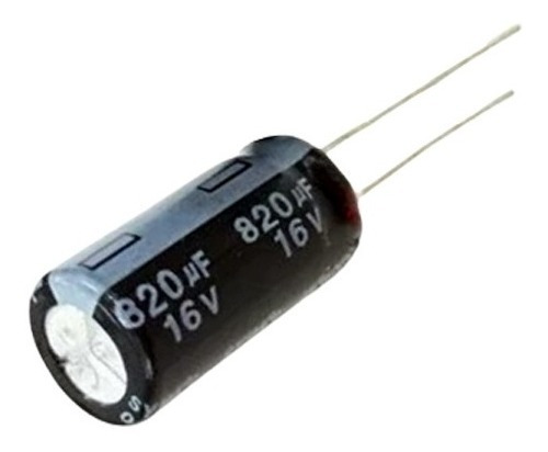 Condensador 16v 820uf Electrolitico 105° Grados