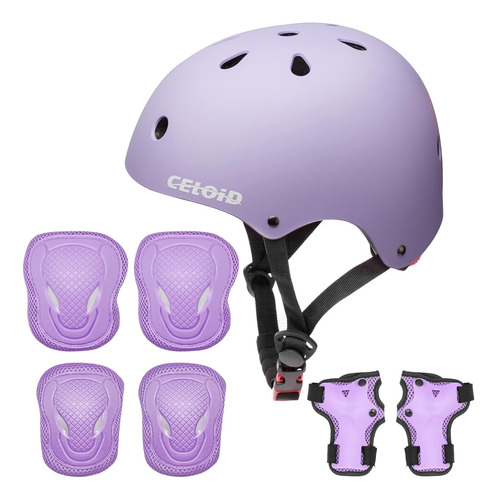 Ciclismo Casco Celoid  Kids Helmet Pad Set, Kids Skateboard