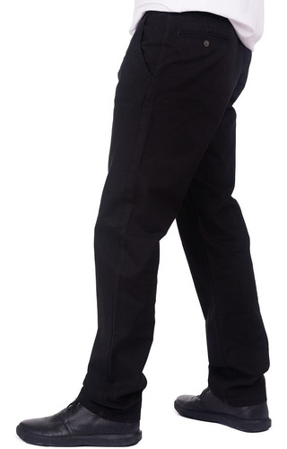 Imagen 3 de 6 de Pantalón Recto Hombre Gabardina- Varios Colores - B A Jeans