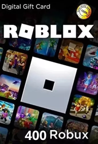 Card Roblox Robux  MercadoLivre 📦