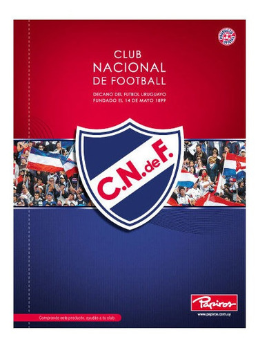 Cuaderno 48h Rayado Engrapado Nacional Papiros 648