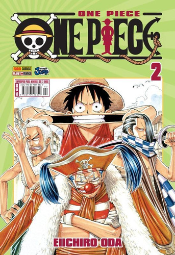 One Piece Vol. 2, de Oda, Eiichiro. Editora Panini Brasil LTDA, capa mole em português, 2005