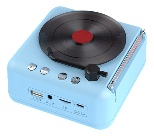 Tocadiscos Inalámbrico Bluetooth Sound Retro Creatives Mini