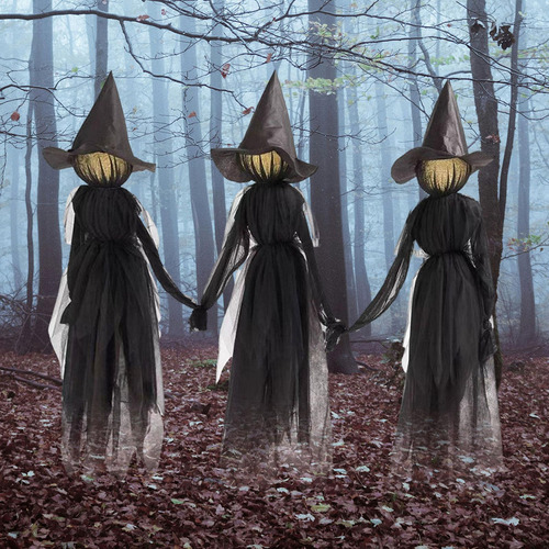 Adorno De Manos De Brujas Gritando, 3 Decoraciones De