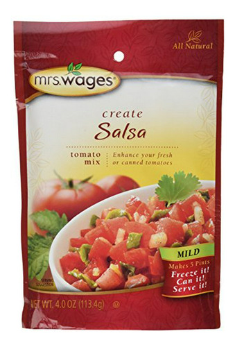 Mezcla Salsa Suave Sra. Wages (6 Paquetes, 4oz C/u)