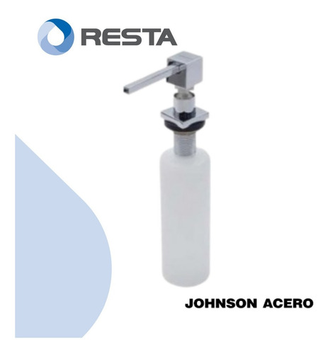 Imagen 2 de 5 de Dosificador Detergente Líquido Johnson Acero Apidocu Cuotas