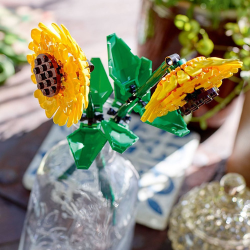Lego Flores Girasoles 191 Piezas Bloques Para Armar