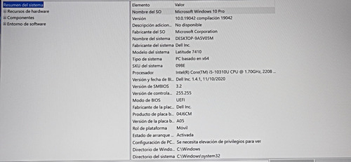 Laptop Dell Latitude 7410 (nuevo)