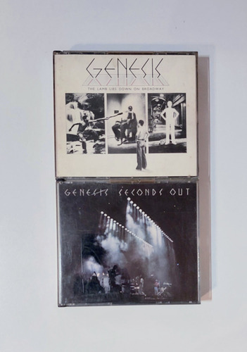 Cds Genesis Exitos (pack De 4 Cds, 2 Albumes Dobles)