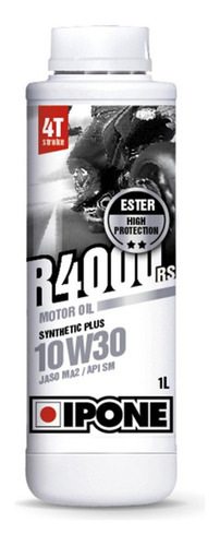 Aceite Ipone R4000 Rs 10w30 Sintetico