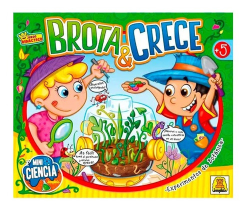 Juego Didactico Brota Y Crece - Implas - Dgl Games