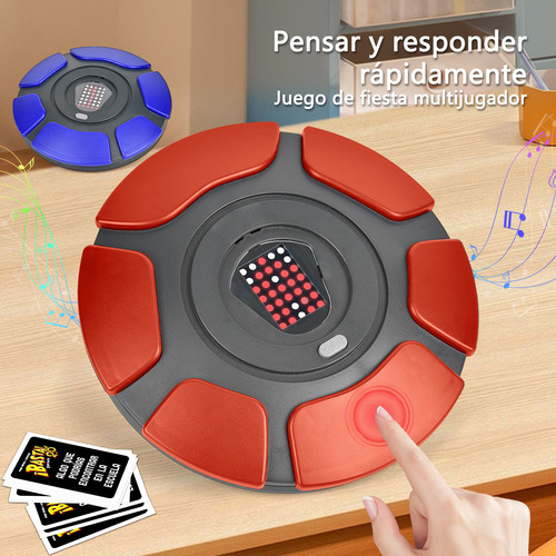 TodosDM Juego De Mesa Basta Versión 2.0 Viral Interactivo Tablero Electrónica En Español, Para Pensar Rápida, Juego De Palabras De Ritmo Rápido, Juego Familiares, Fiestas Y Entretenimiento