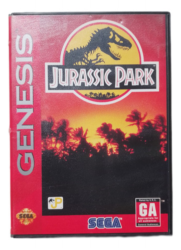 Jurassic Park Sega Genesis Con Caja