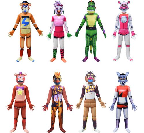Macacão Casual De Halloween Five Nights At Freddy's Macacão