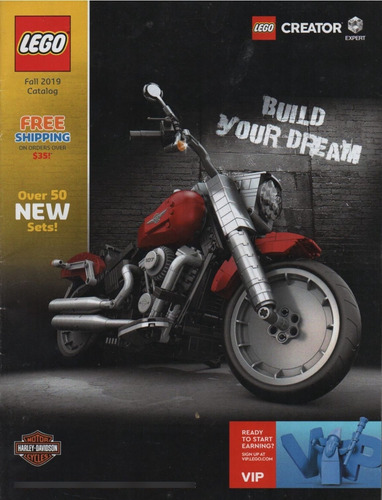 Set X2 Catalogos Lego 2019 Verano/otoño Originales Usa