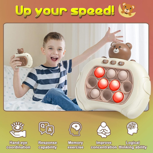 Pop It Electronico Push Didactico Sensorial Pilas Incluidas