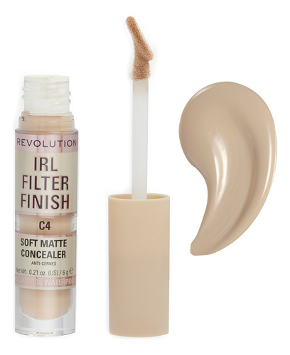 Corrector Líquido Irl Finish Matte Revolution Waterproof 6g