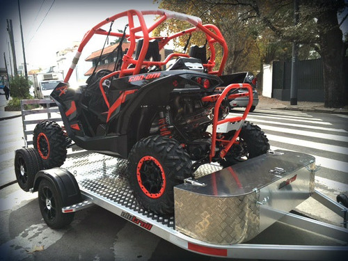 Alutrail Trailer Aluminio Utv Canam X3 1.85 X 3.40 Un Eje
