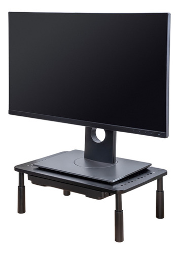 Suporte De Mesa Para Monitor E Notebook Ajustável ELG