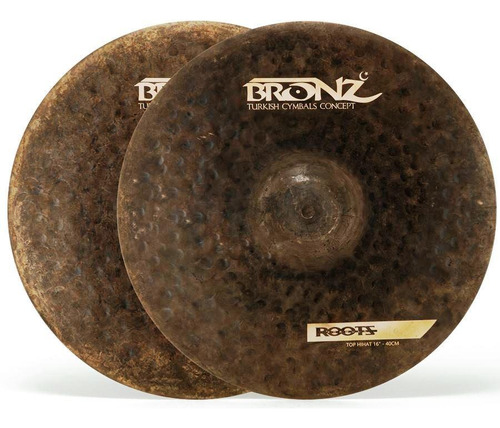 Chimbal Bronz Cymbals Roots Formula Hihat 16 Em Bronze B20