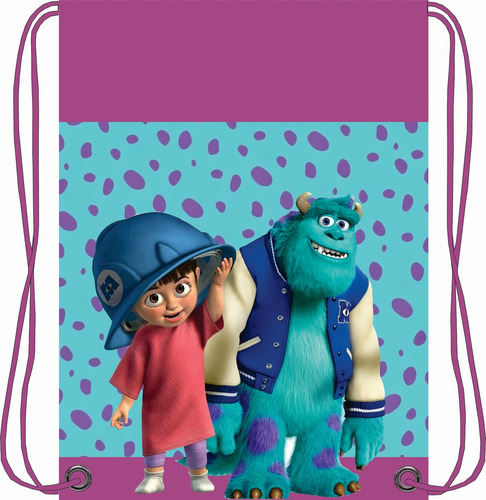 70pz Morralitos Dulceros Personalizados- Monster Inc 