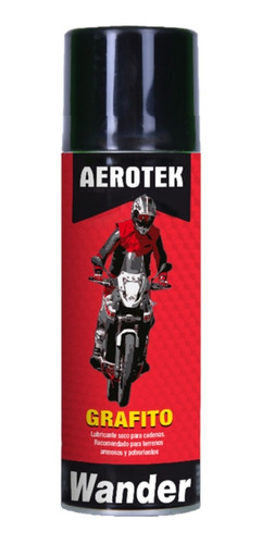 Lubricante De Cadena Seco Aerotek Grafito 240cc