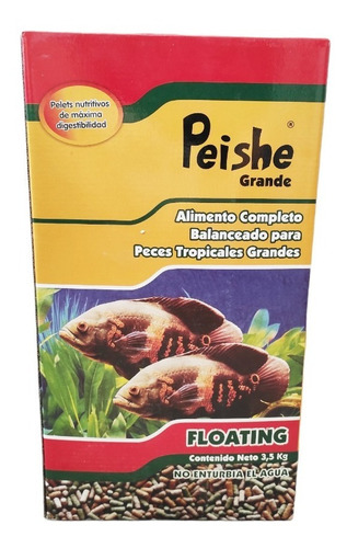 Shulet Peishe Grande 3.5 Kg Alimento Ideal Ciclidos Grandes