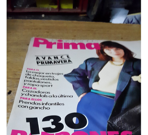 Revista Prima Nº 55 Abril 1988 Con Patrones Y Moldes