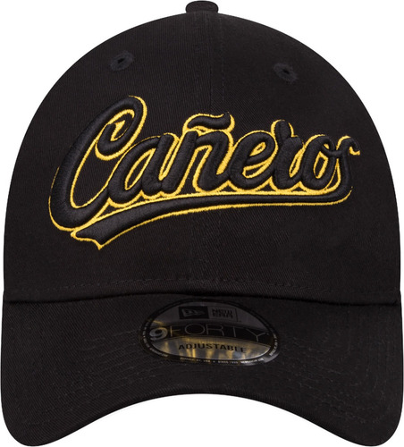 Gorra Negra Amarilla Cañeros