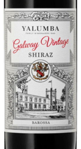 Pack De 12 Vino Tinto Yalumba Galway Vintage Shiraz 750 Ml