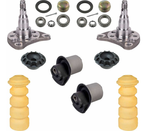 Kit Mazas Traseras Para Discos Baleros Vw Jetta A3 1.8 93-99